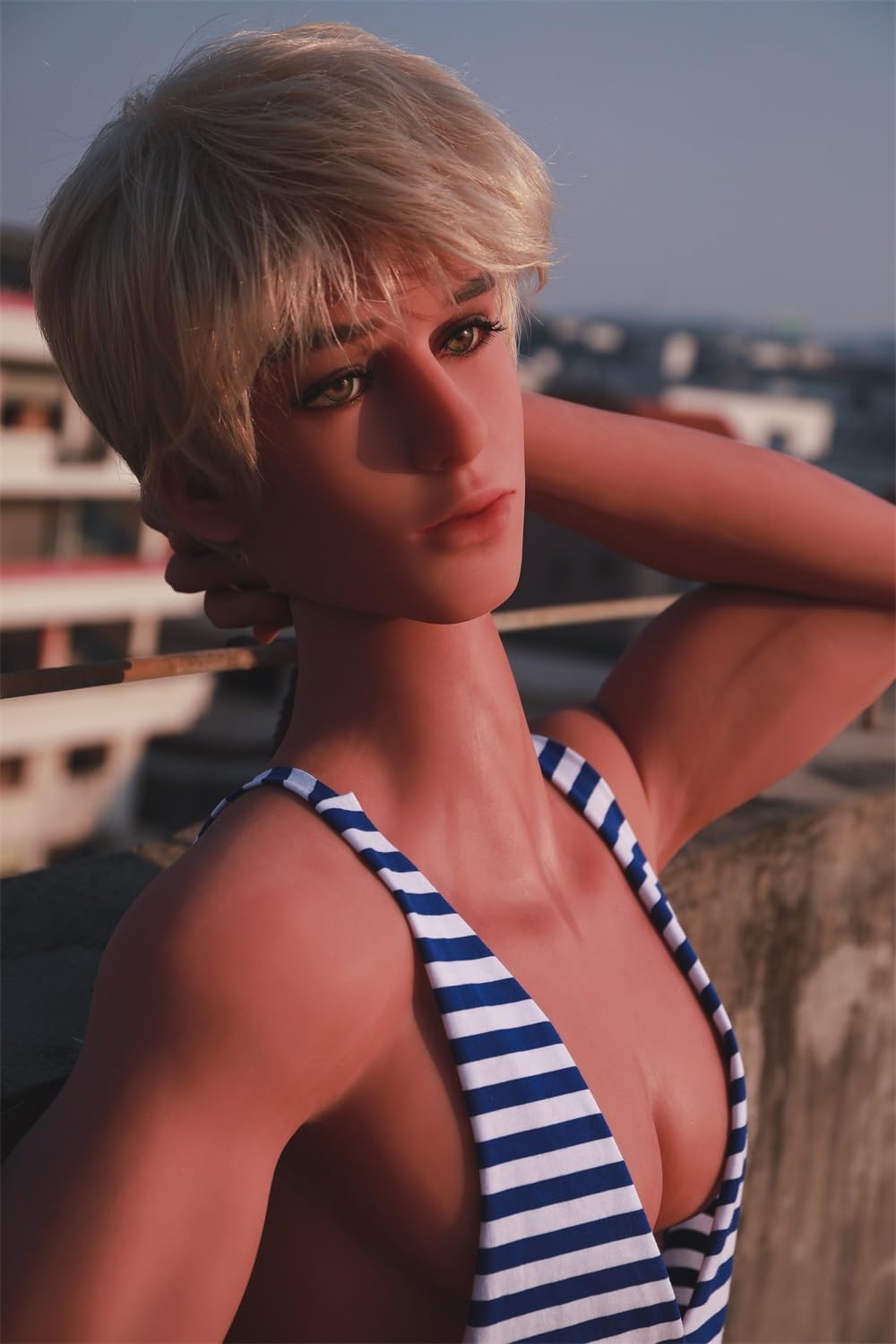 Amazon.com: Male Sex Doll for Women with 8in Flexible Huge Dildo, Realistic  3D Muscular Male Torso Sex Dolls with Tight Anal for Men Gay Couple, Big  Penis Sex Toy for Female Masturbation :