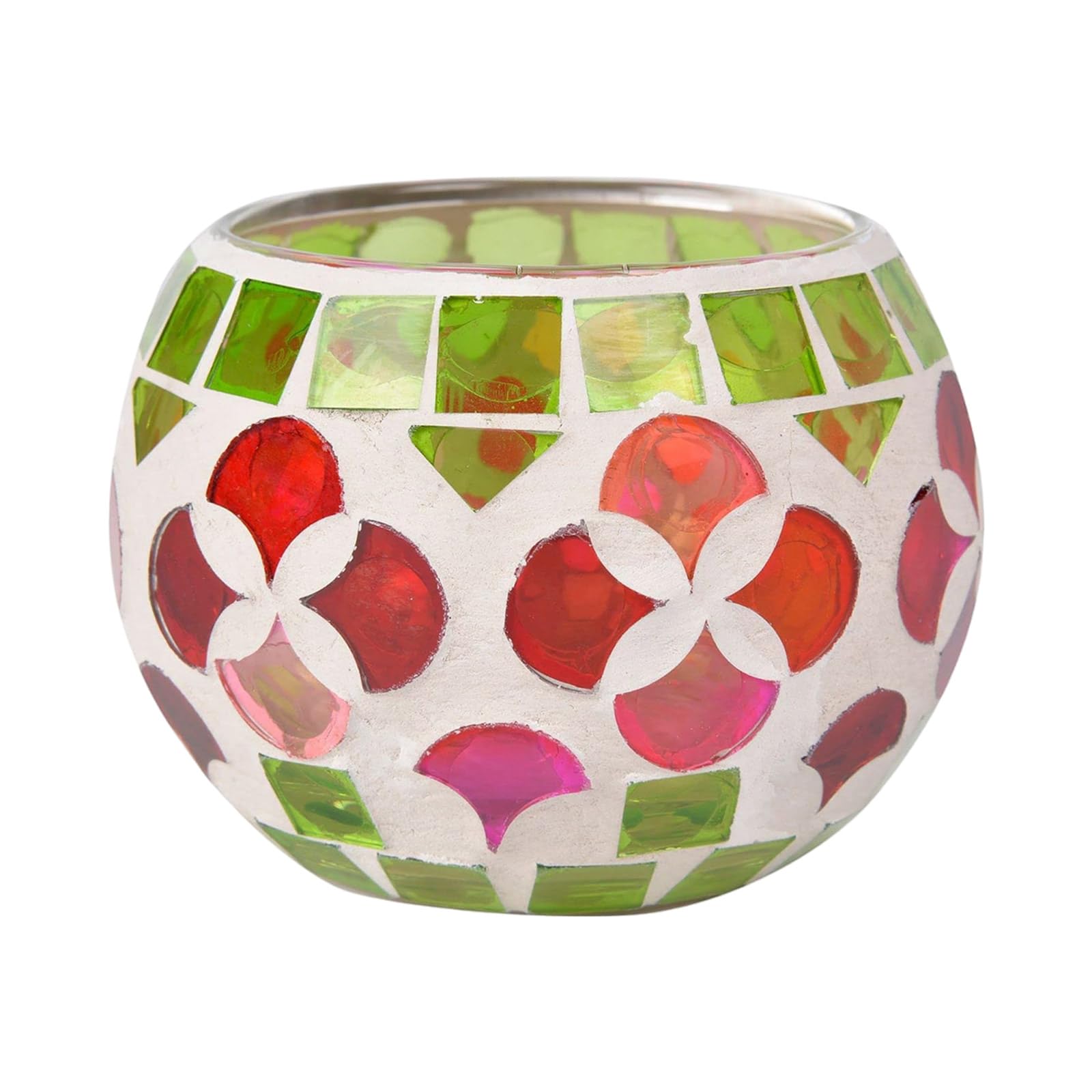 Artistic Stylish Glass Candlestick Creating Colorful Light Effects for Dream Homes Ambiances for Living Space Colorful Candleholder