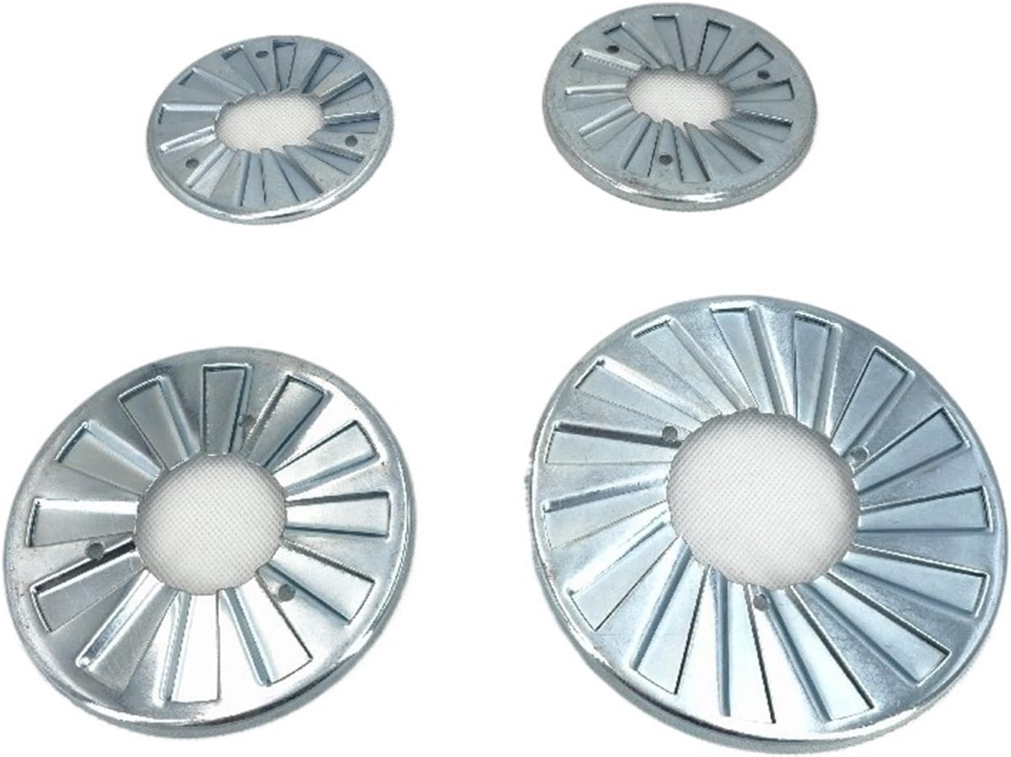 Double Hole Air Swirler for Waste Oil Burner Oil Spray Stabilizing Disc Ring of Fire Steady Plate Flame Stabilizer for Burner(115MM)