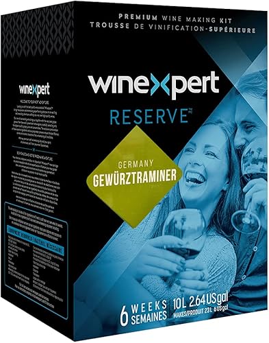 Kit de ingredientes de vino alemán Gewurztraminer de reserva