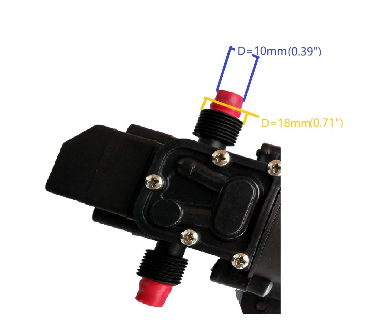 Ready Stock]12V 130PSI 6L/Min High Pressure Diaphragm Self Priming Water Pump Caravan Boat I1716882072