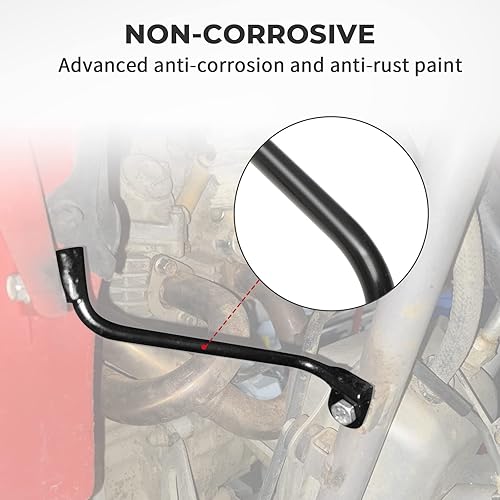 Miniatura 3 de Soportes de plástico 400ex para guardabarros delanteros, con material más grueso para Honda 400ex TRX 1999-2007, duradero y resistente, fácil