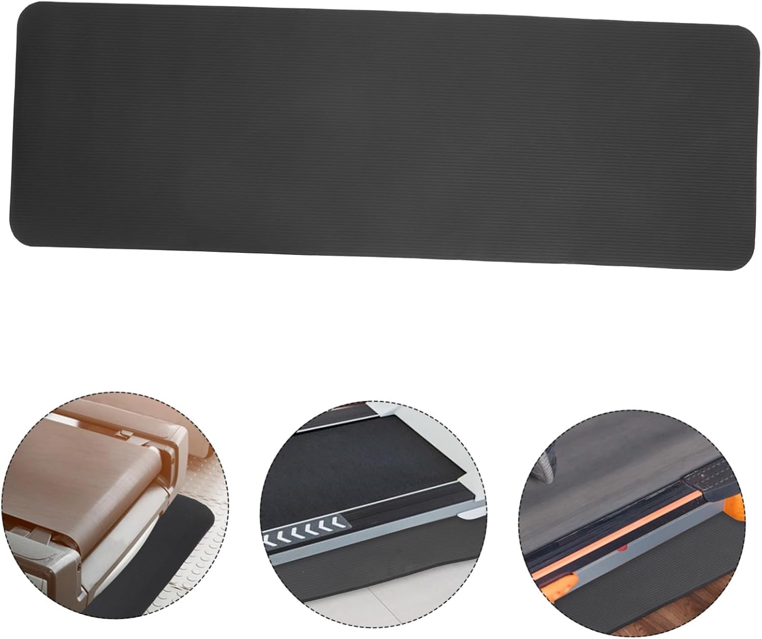 Generic Treadmill Mat Rubber Exercise Equipment Protector for Home Gym Slip Floor Pad for Fitness Equipment Versatile for Workouts