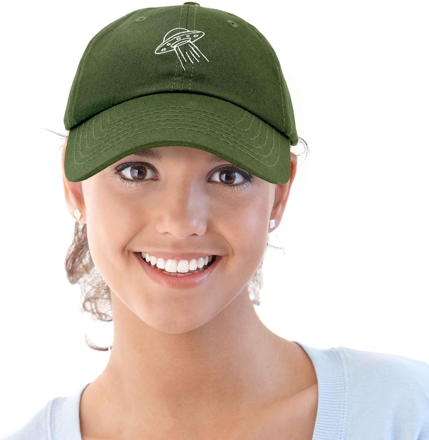 DALIX UFO Hat Dad Baseball Cap Extraterrestrial Spacecraft Ship