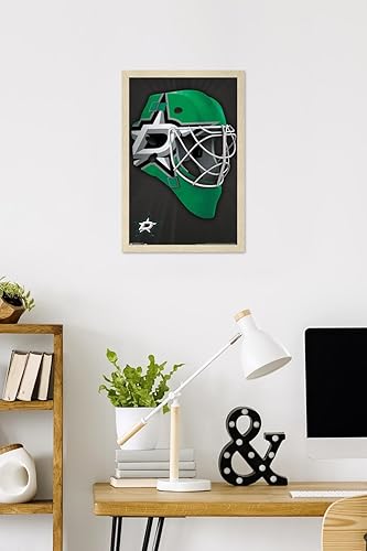 Miniatura 87 de Trends International NHL Dallas Stars - Póster de pared con máscara 16, 22.375 x 34 pulgadas, versión enmarcada en negro Versión con marco negro