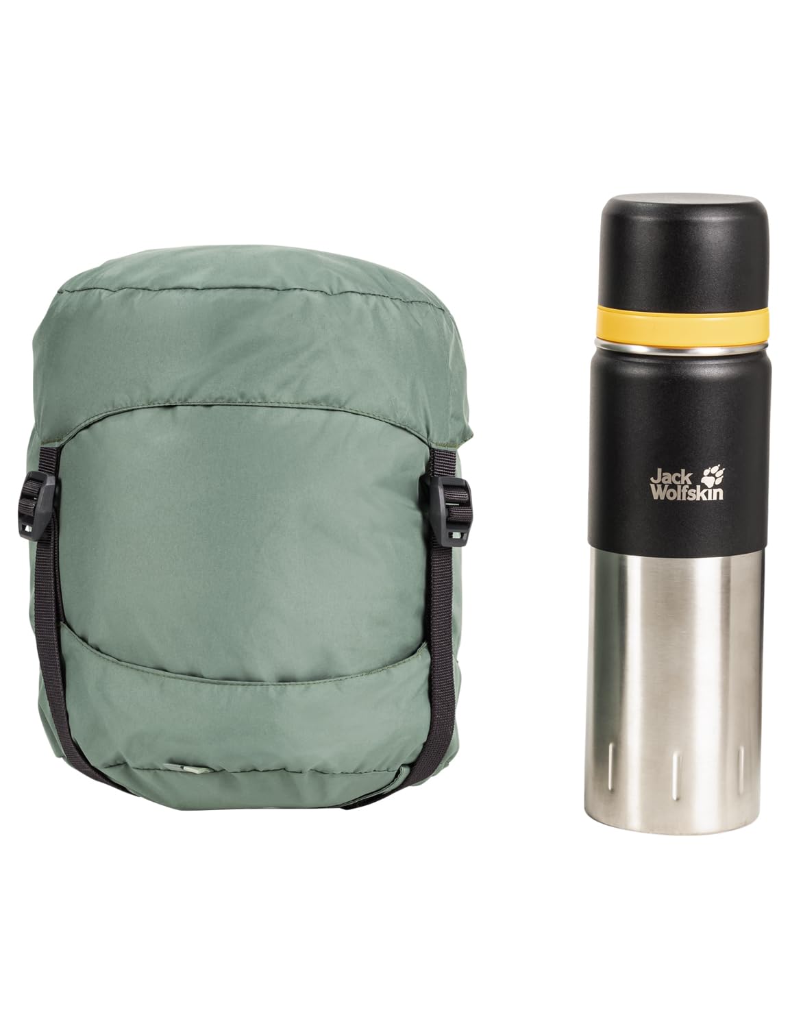 Jack Wolfskin Athmos Saco de Dormir Verde Talla única