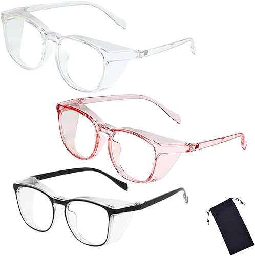 Miniatura 8 de Safety Glasses for Men Women, Anti Fog Safety Goggles Comfortable Blue Light Blocking UV Protective Adult Nurse