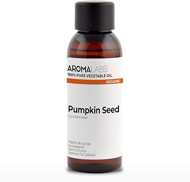 ORGANIC - PUMPKIN SEED Oil - 50mL - 100% Pure, Natural, Cold Pressed and AB Certified - AROMA LABS French Brand