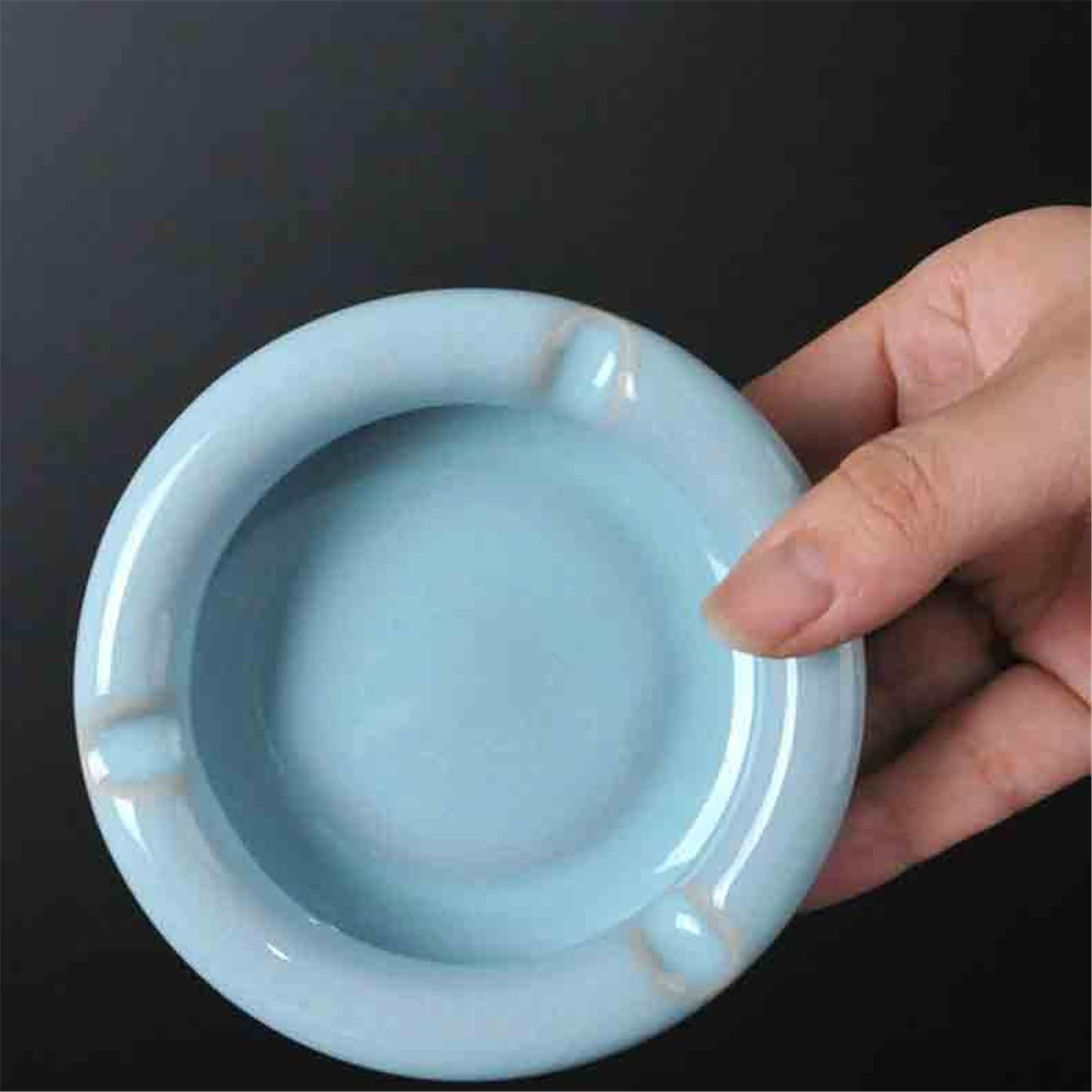 Papierosowa popielniczka ceramiczna popielniczka, przenośna dekoracja