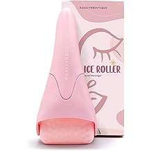 ROSELYNBOUTIQUE Ice Roller for Face Wrinkles Fine Lines Puffiness Stick Massager Facial Skin Care Tools Self Care Gifts for Men Women (Pink)