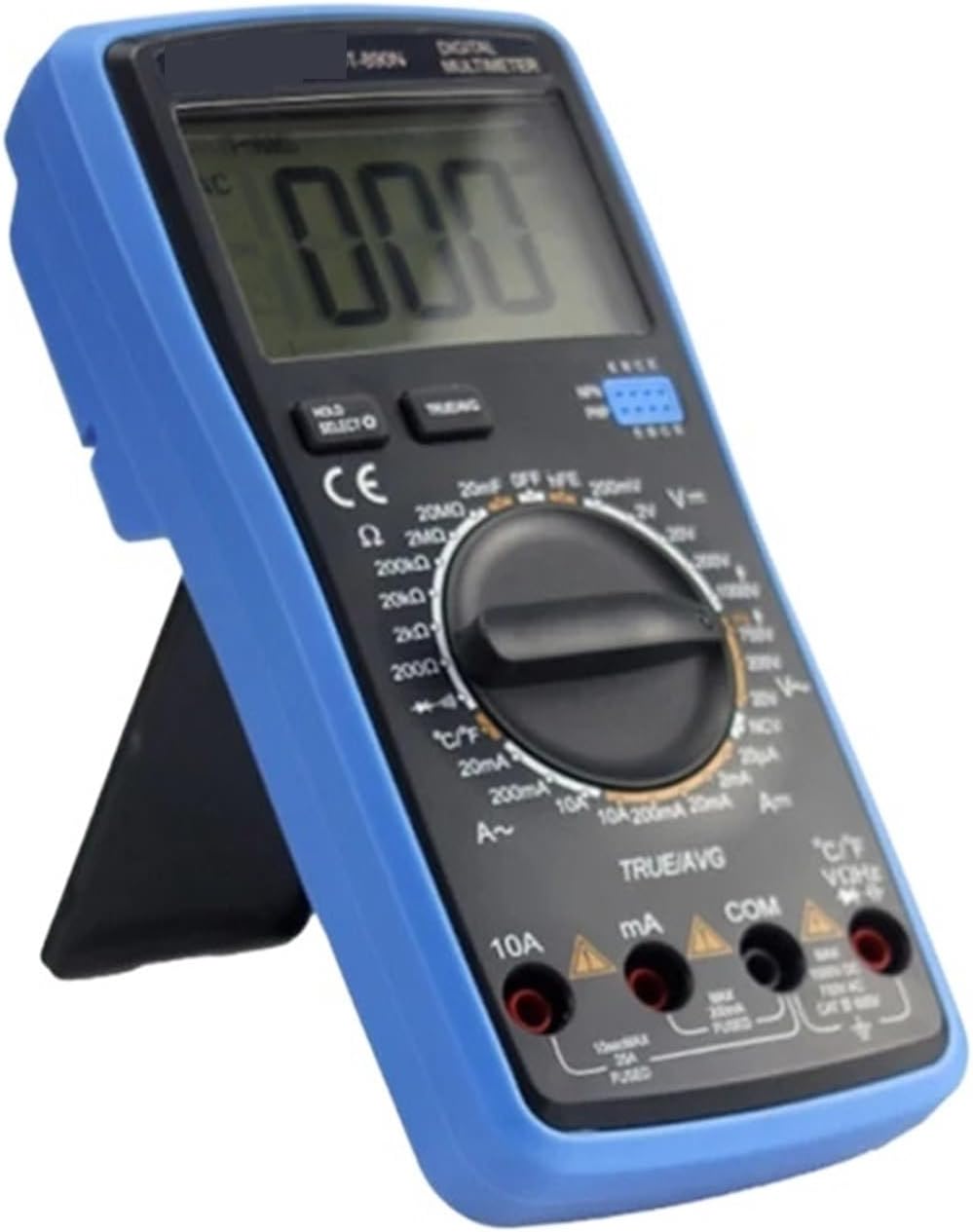 Cyfrowy multimetr, W pełni automatyczny cyfrowy multimetr z wyświetlaczem LCD, automatyczna identyfikacja, zakres testowania, naprawa, instrument,do użytku domowego