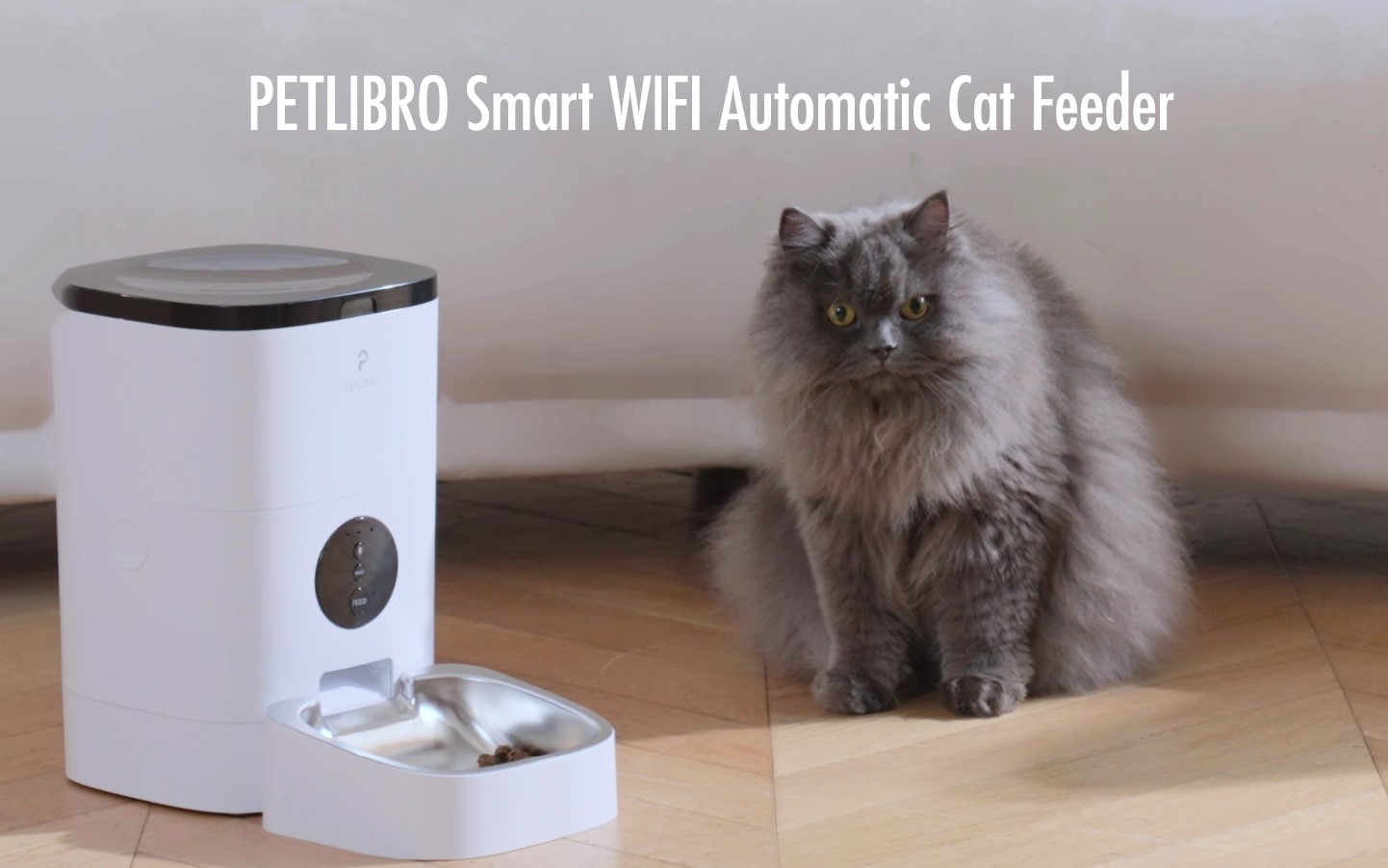 PETLIBRO Automatic Cat Feeders, Cat Food Dispenser with Desiccant Bag for Pet Dry Food, WiFi Timed Cat Feeder 1-4 Meals… - Image 7