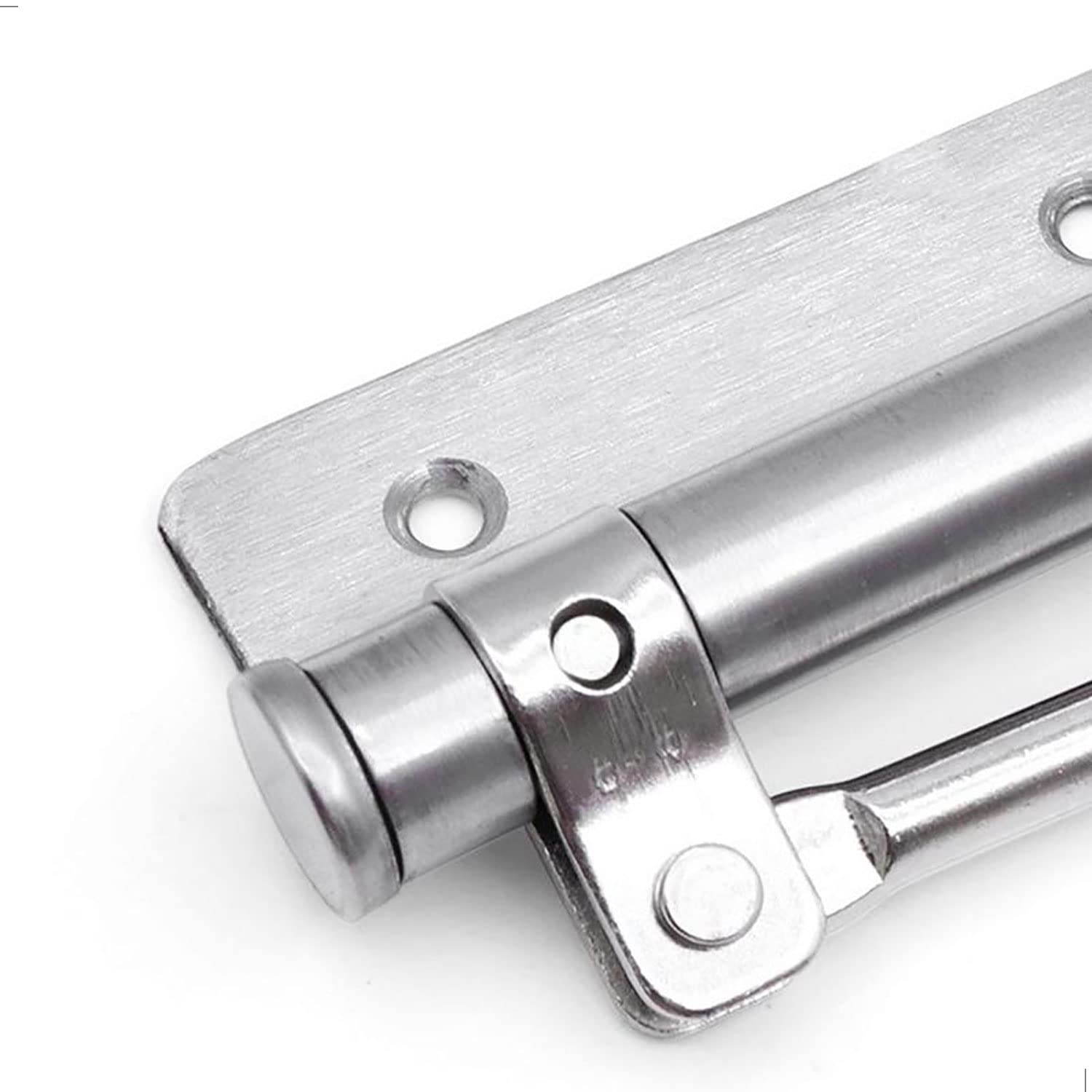 Türschließer Stangentürschließer Rostfreier Stahl Einstellbare Kraft Aufputz montiert Automatisches Schließen Türschliesser Kernsäulendurchmesser 7MM,Stark und Robust,Leichte Türschliesser.