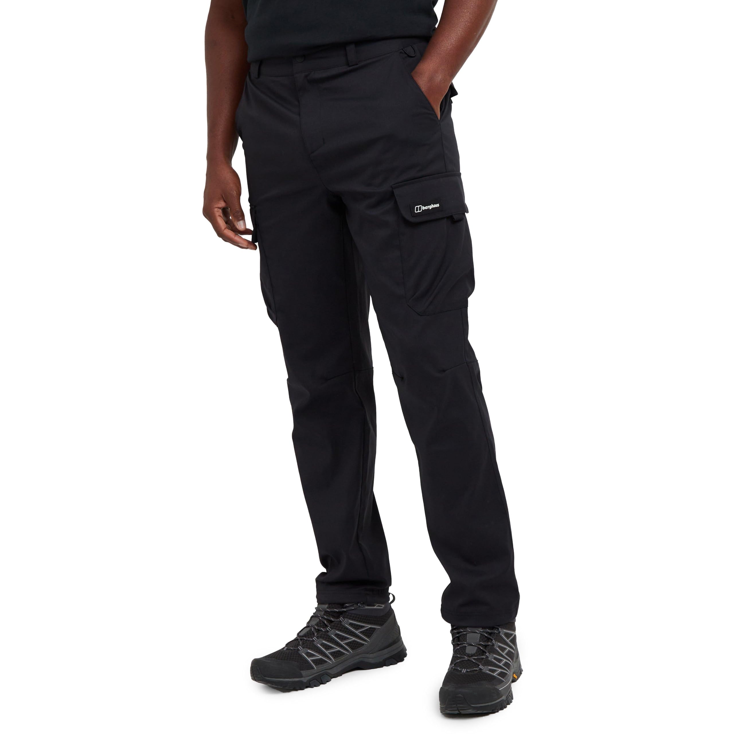 Berghaus Men's Everyday Cargo Pant, Jet Black, 36