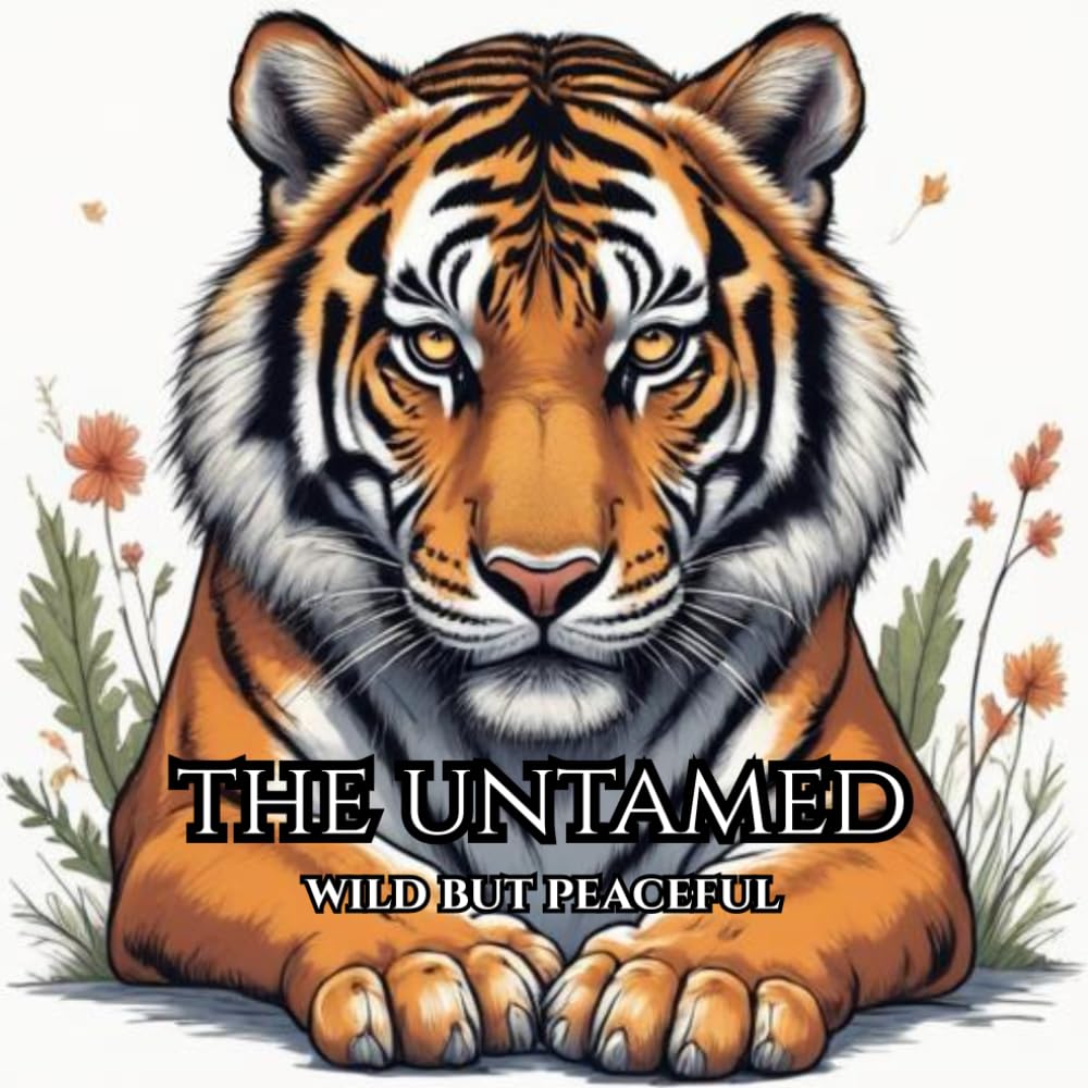 The Untamed : Adult Coloring Book for Relaxation and Mindfulness: A Soothing Artistic escape from Stress and Busy Minds