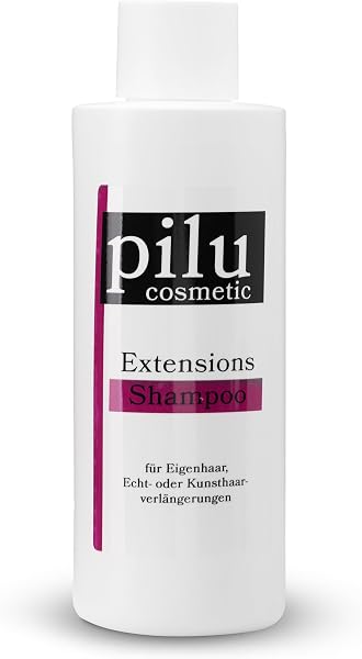 pilu cosmetic Pielęgnacja przedłużeń włosów sztucznych i prawdziwych włosów, chroni włosy i łączenie (szampon, 1000 ml)