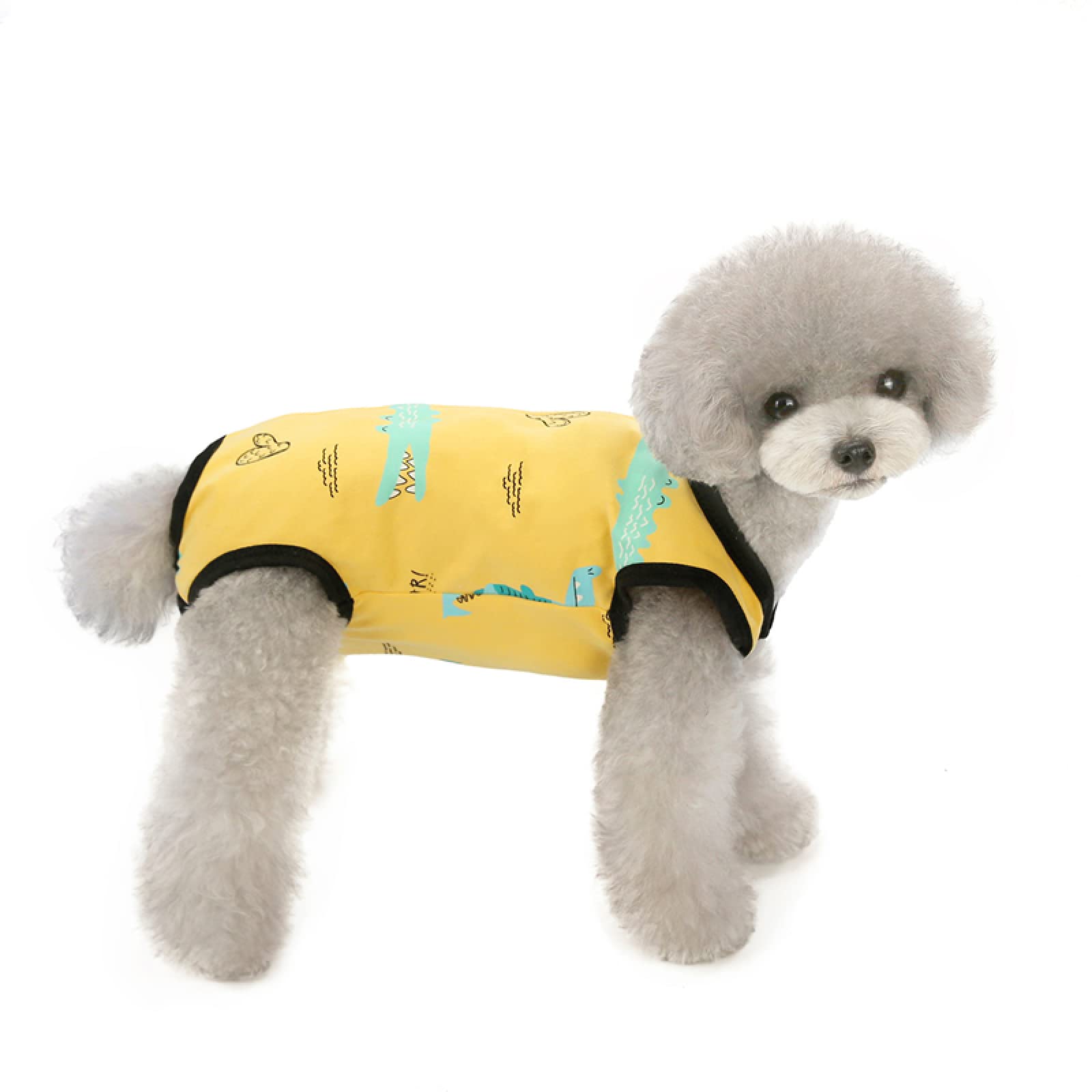 Vêtements de protection du ventre pour chiens contre léchage post-chirurgie