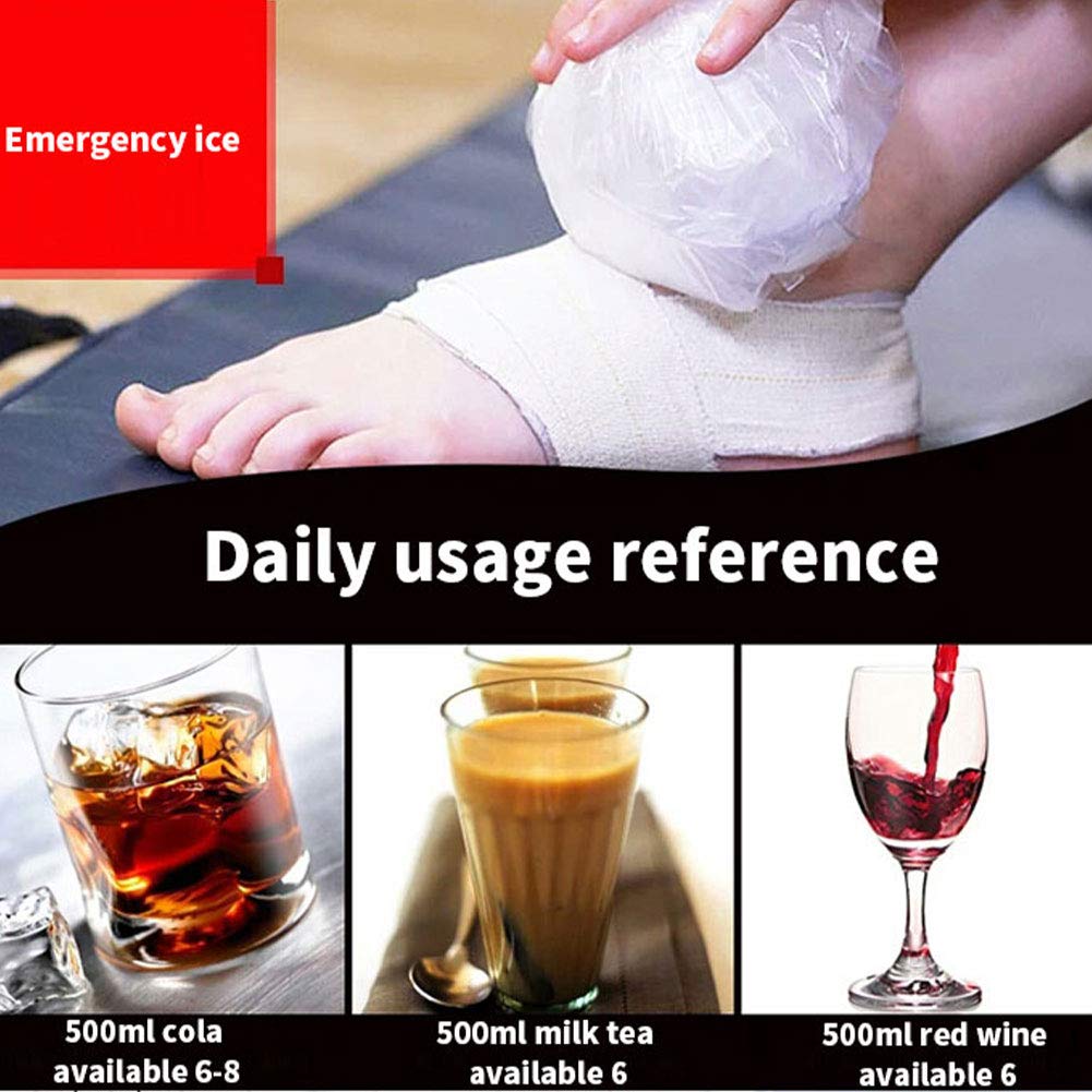 Countertop Ice Maker Water Dispenser - 3 Liter Kitchen Ice Machine Easy-Touch Buttons Get Ice In 9 Minutes Produces 44 Lbs Ice In 24 Hours Water Cooler on Fridge.com - View 5