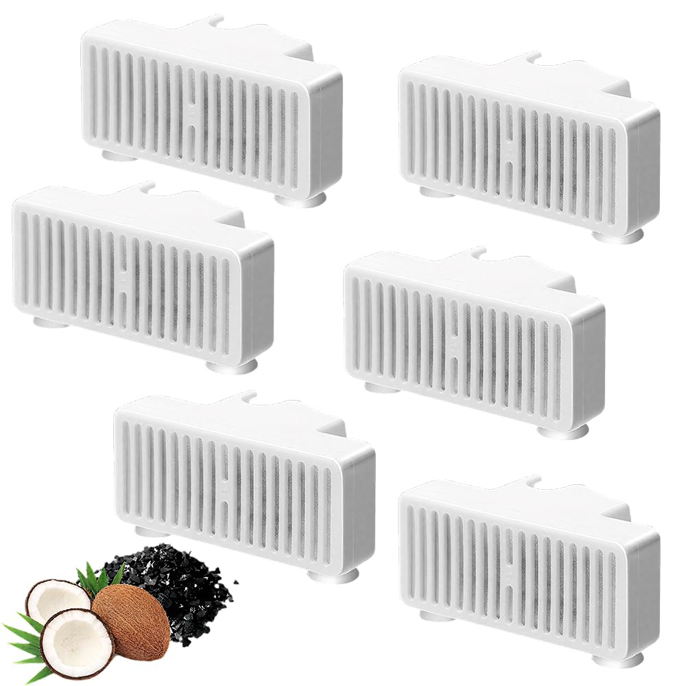 6 sztuk filtrów w kształcie litery T, do fontanny dla zwierząt domowych, uzupełnianie do fontanny Pioneer Mini i Swan dla zwierząt domowych, filtr zapasowy do fontanny dla zwierząt domowych