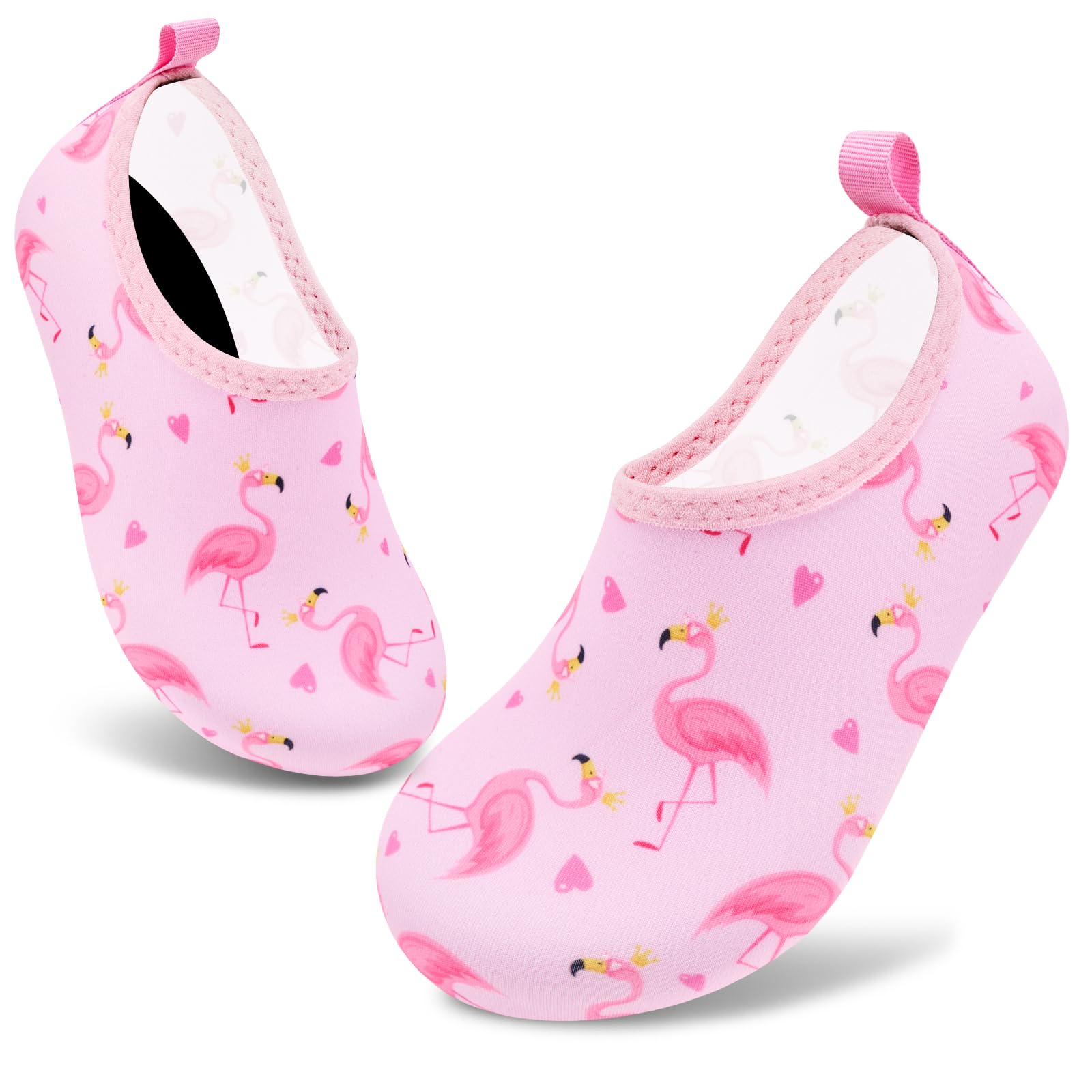 VIFUUR Kids Water Shoes Boys Girls Quick Dry Aqua Socks for Beach