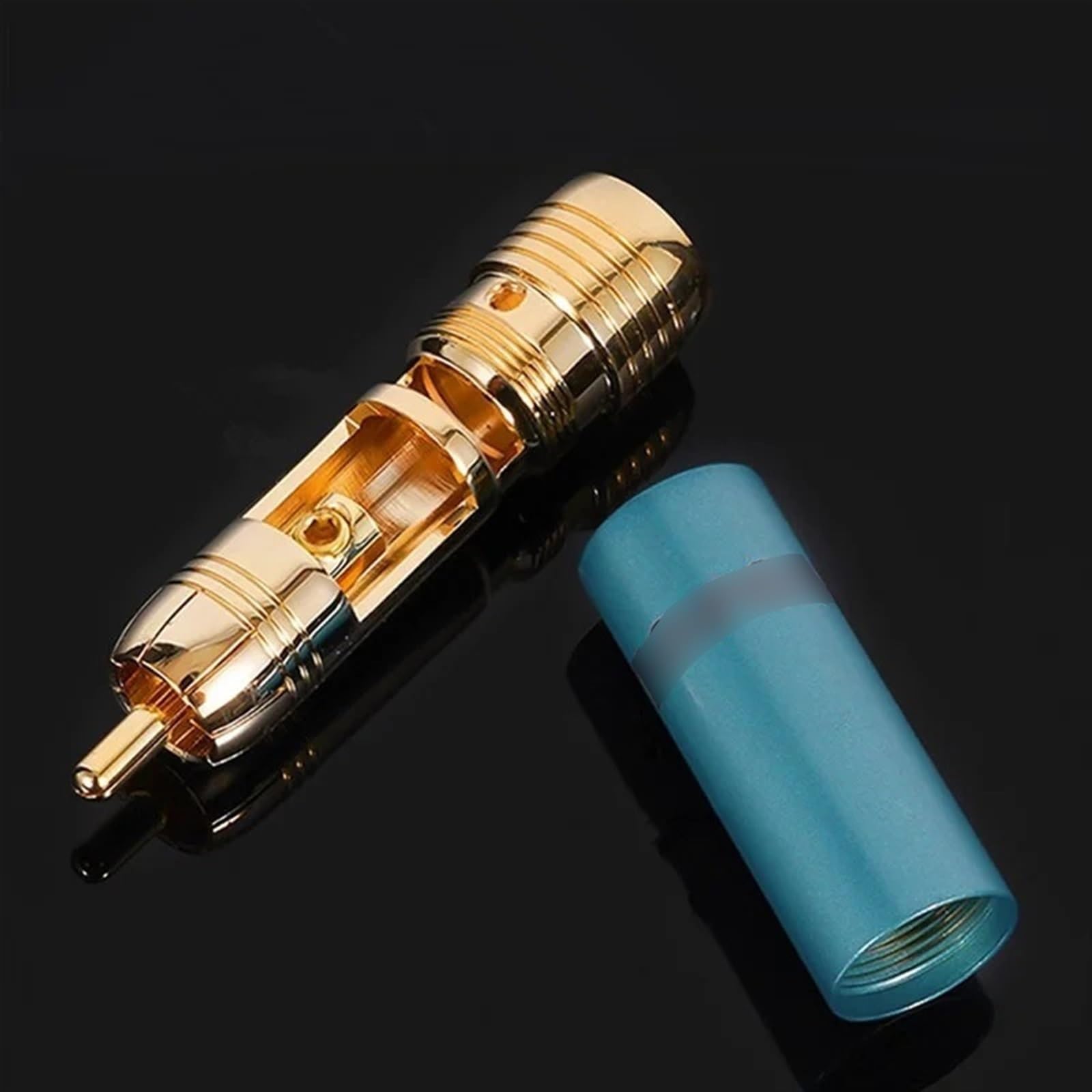 8N Silver-plated Single Crystal CopperBalance Line Lotus Signal To Cannon Audio Cable(5 Meters)