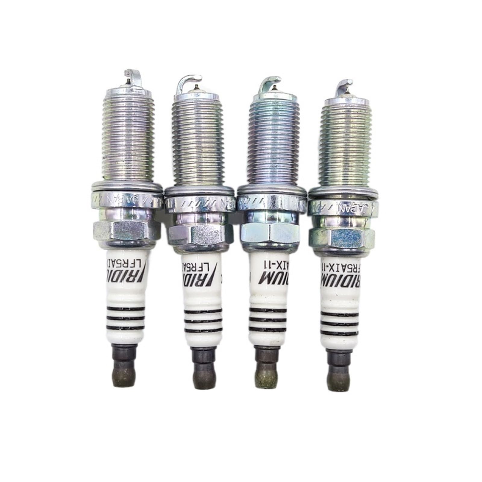 4 Pezzi Candela di accensione per Auto LFR5AIX-11 4469, per Hyu&ndai, per Infiniti, per Yamaha LFR5AIX11-4469
