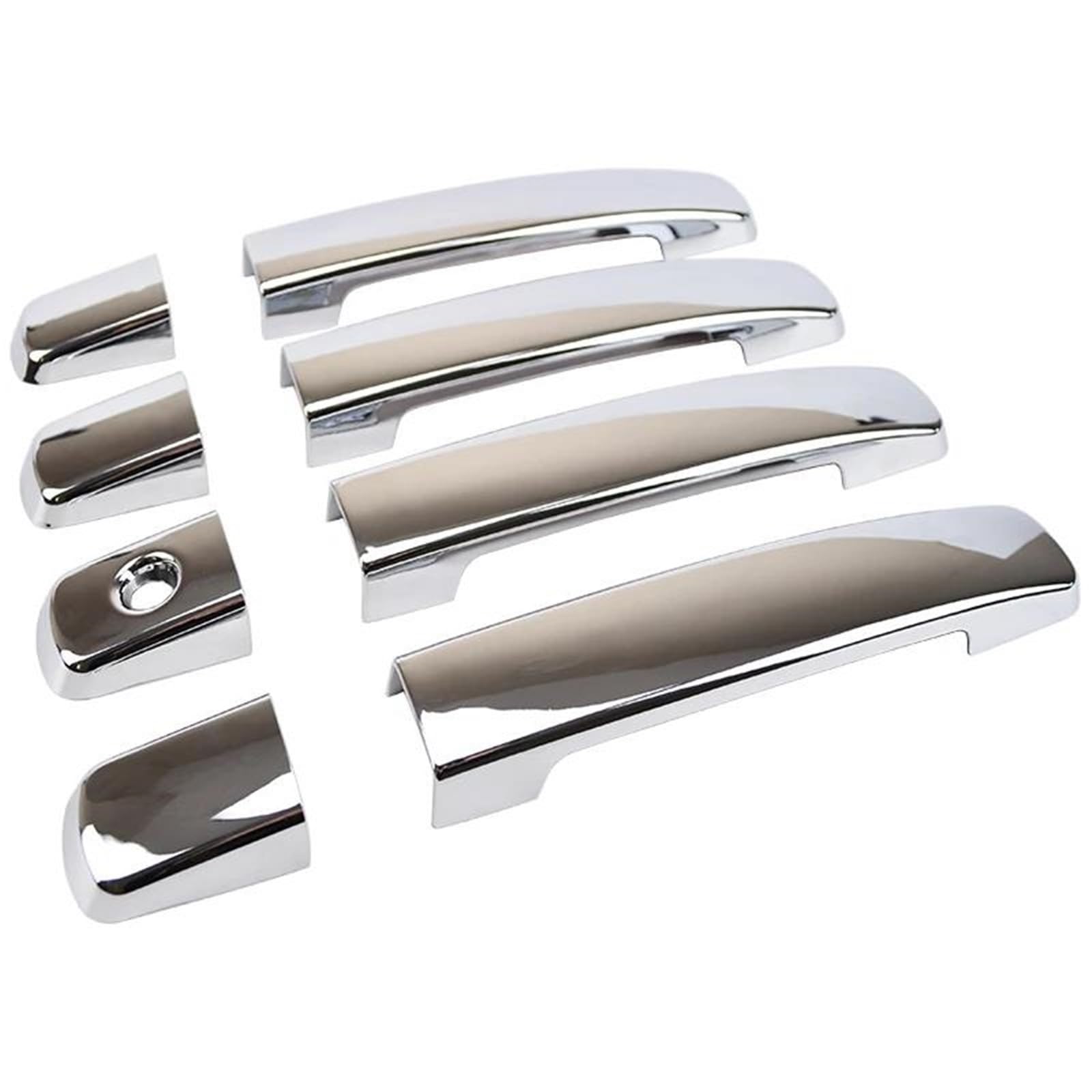 JTWMTY Chrome Car Door Handle Cover Trim Molding Bezel for Nissan for Altima 4-Door 2007 2008 2009 2010 2011 2012