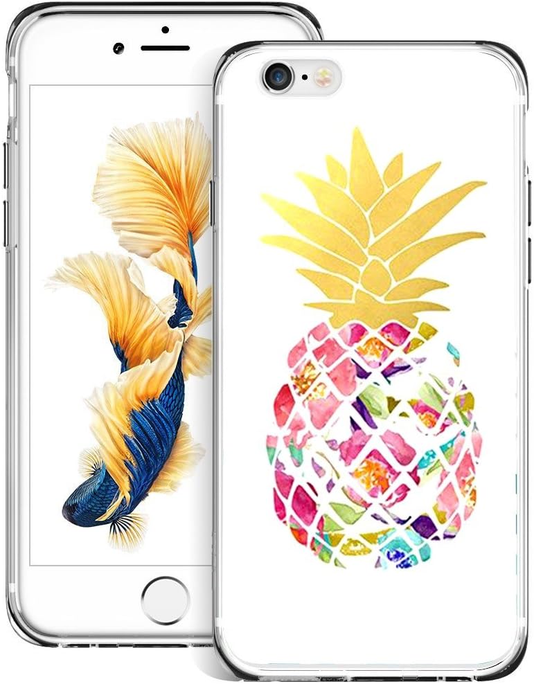 Blue Glitter Anchor iPhone 6s 6 Case Customized Design Anti-Scratch Flexible Shock Absorption Soft TPU Protective Phone Case for iPhone 6s 6-Clear iphone 6plus 6splus Multi-Colored