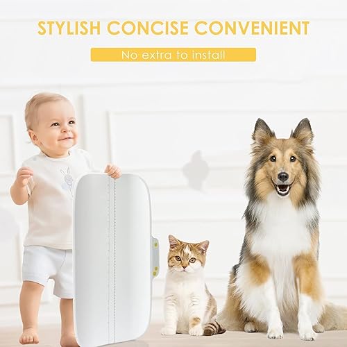 Miniatura 3 de Báscula digital para mascotas, báscula para bebés, precisión de 0.08 onzas, máximo 66.1 lbs/66 libras, sujeción automática, diseño integrado sin