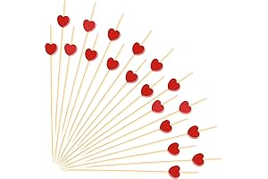 Heart Toothpicks for Festive Occasions