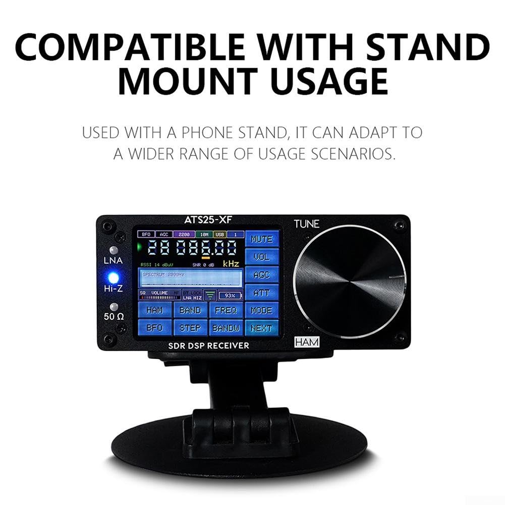 SI4732 ATS-25 Radio, full-optional Radio ESP-32-S3 Master Control, LSB, USB, AM, radio FM Max-DECODER II, aggiunge CW, decodifica