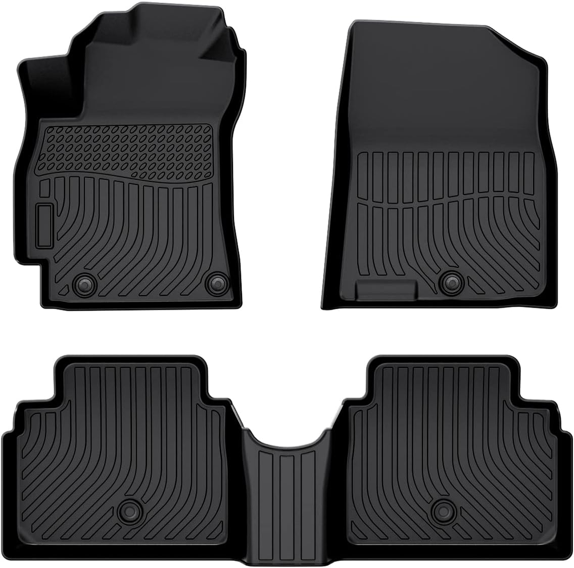 Cartist Floor Mats Fit for Hyundai Elantra 2026 2025 2024 2023 2022 2021 & Elantra N 2026 2025 2024 2023 2022 2021 (Not fit Hybrid) All Weather Floor Lines for Elantra Accessories Heavy Duty