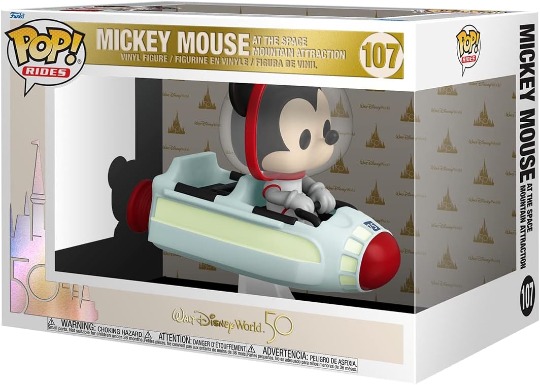 Funko Pop! Ride Super Deluxe: Walt Disney World 50th, Space Mountain With Mystery Mini, Disney World 50th Anniversary - Image 3