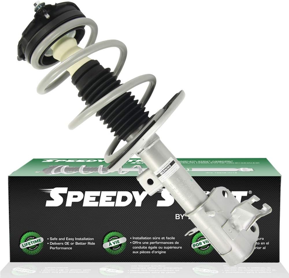 SENSEN 9214-0484 Speedy Strut Complete Suspension Strut Assembly, Front Left Position, OE Grade or Better Replacement for 2013-2018 Nissan Altima