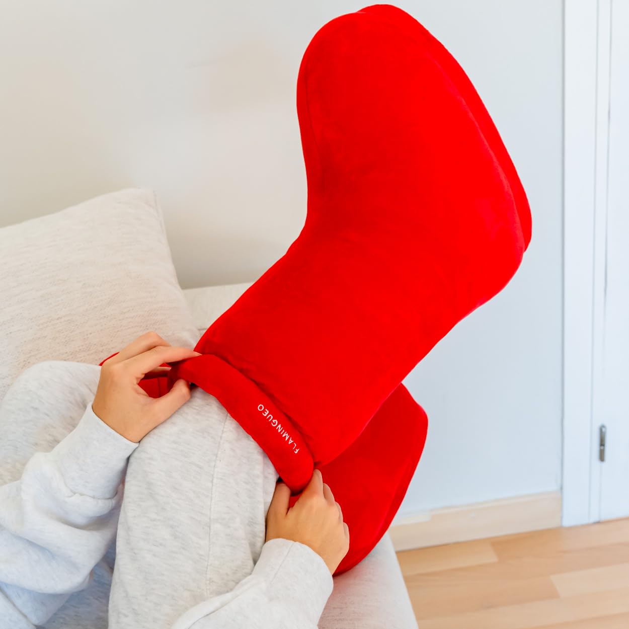 Flamingueo Sneaker Hausschuhe - Pantoffeln Unisex, Hausschuhe Herren, Warme Hausschuhe Damen, Slippers, Hausschuhe Damen Plüsch, Pantoffeln Damen, Lustige Hausschuhe, Coole Hausschuhe, Eine Größe