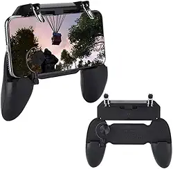Suporte Gamepad com Gatilho L1 R1 W11+ Celular Smartphone Controle Joystick Mobile Pubg Free Fire