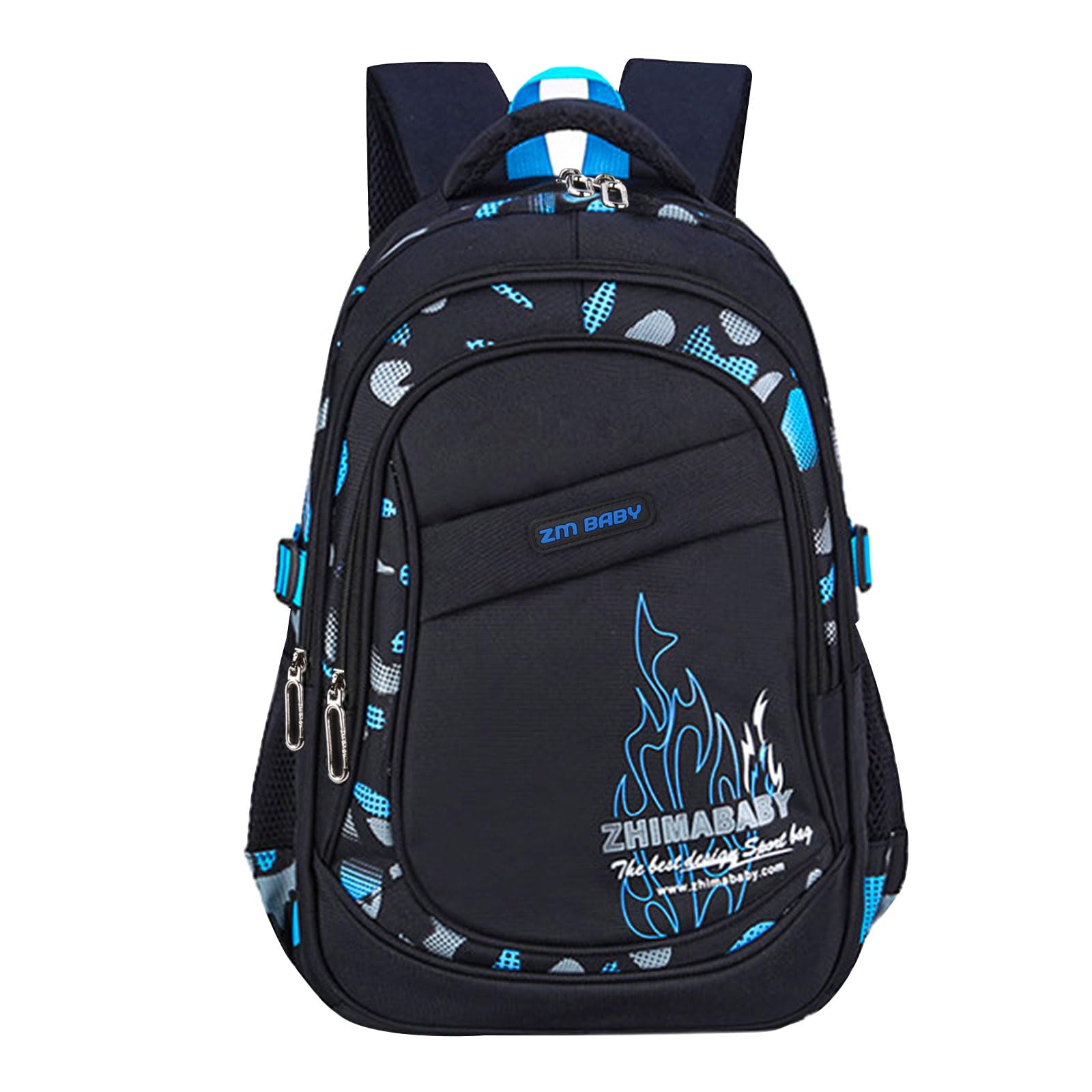 Amythe Mochila Escolar para Adolescentes Niños, Mochila Informal Grande, Mochila Colegio de Nailon para Niño Mochilas Escolares para Primaria y Secundaria de Grados 3 a 9