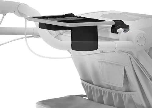 Thule Organizer - Handlebar Storage with a Zippered Pocket - Built-in Cup Holder - Compatible with Chariot & Urban Glide 3/4 Collections