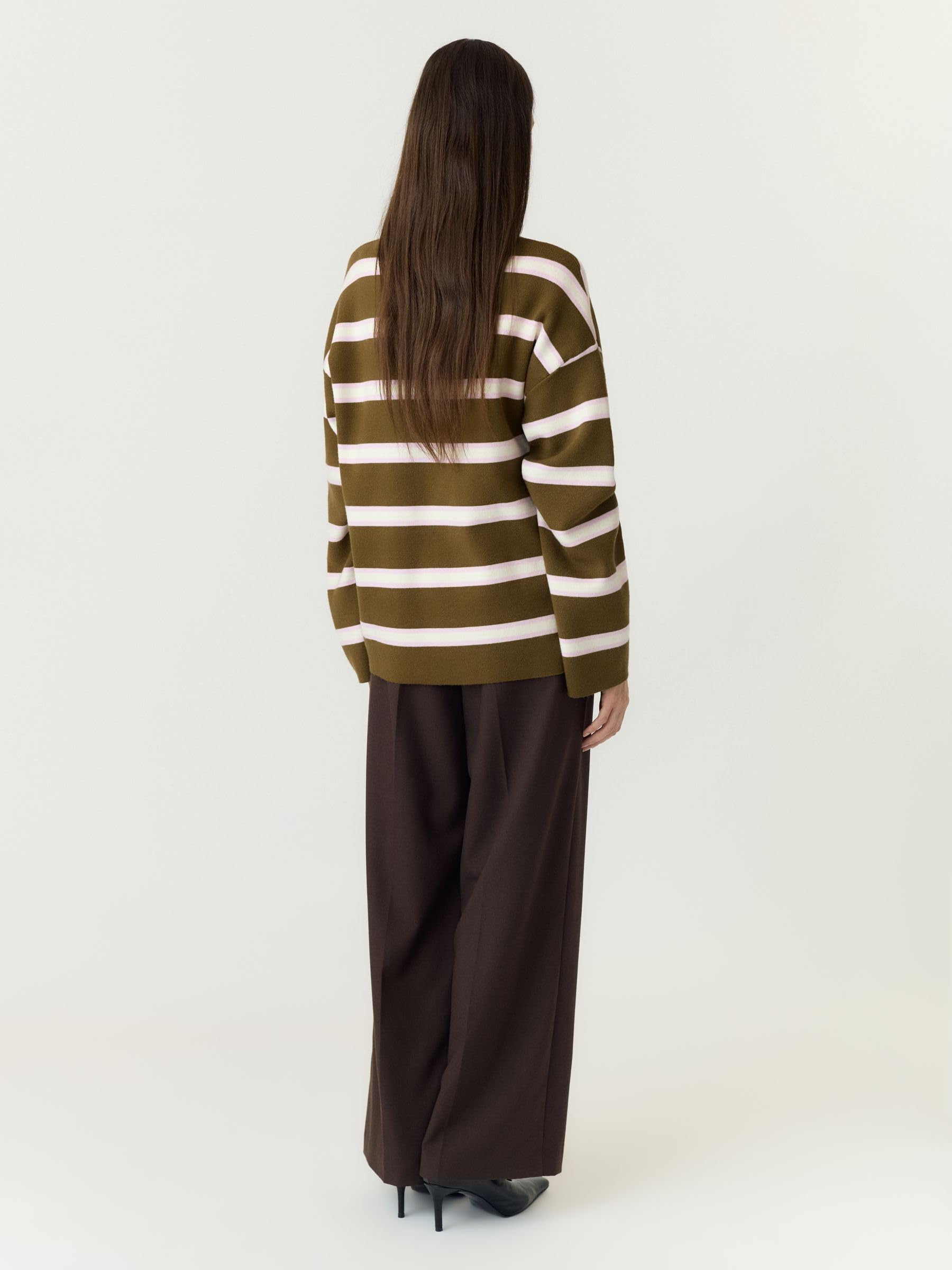 Yas Yasisabell LS Polo Knit Pullover S. Noos Yas Isabell LS Polo Knit Pullover S. Noos Donna (Pacco da 1)
