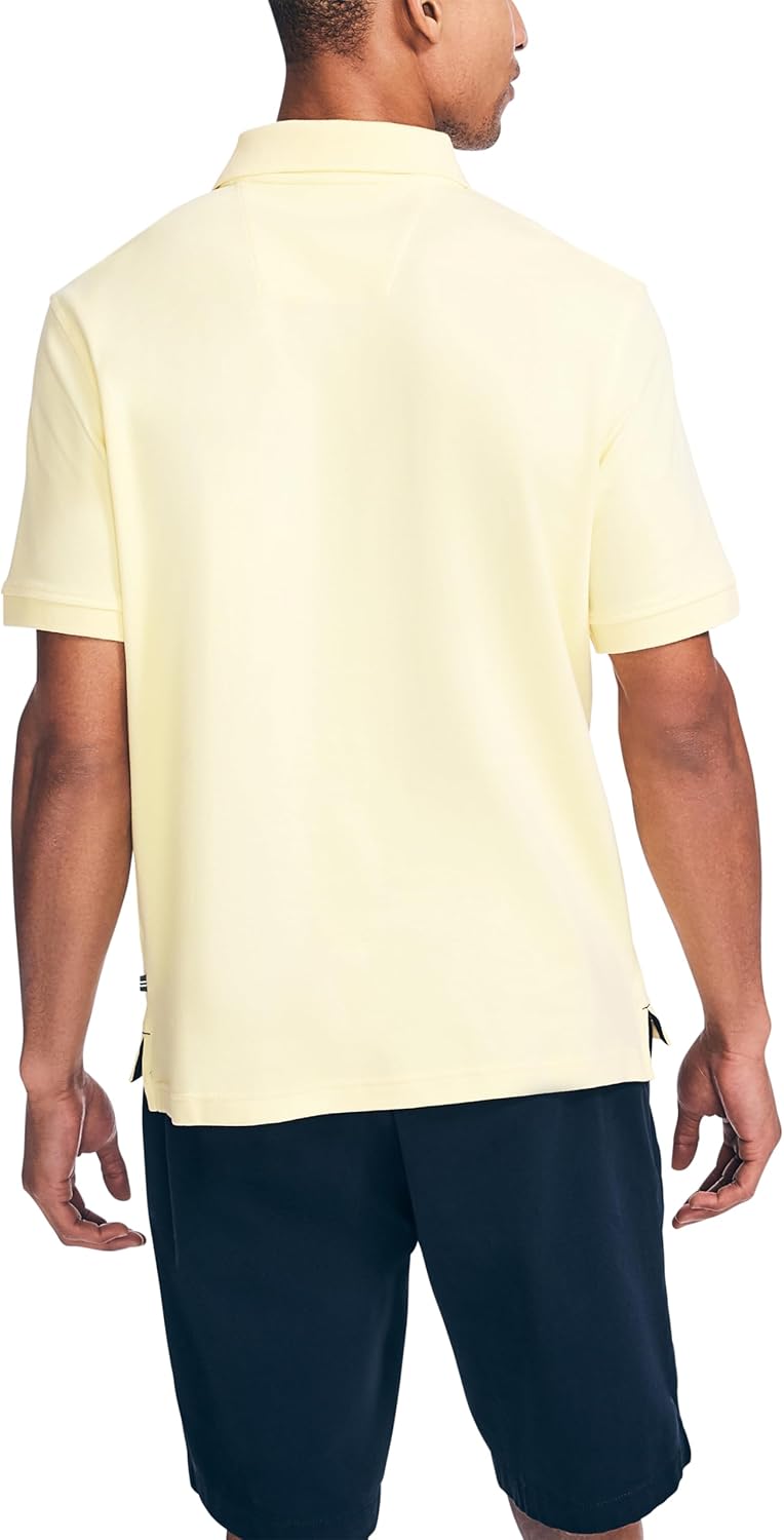 Nautica Mens Men's Classic Fit Interlock Polo - Image 2