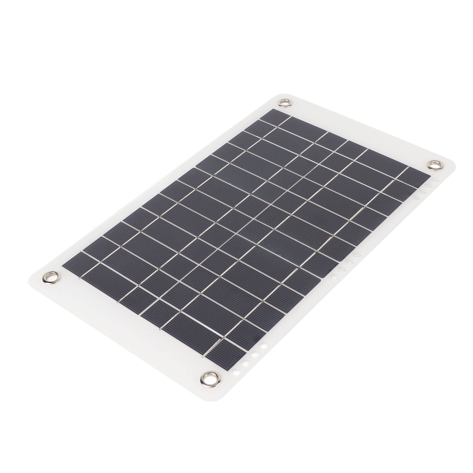 Annadue 12V 8.5W Panneau Solaire Chargeur pour Usage Extérieur