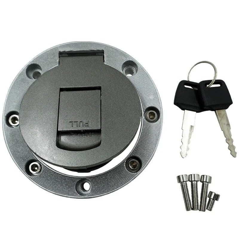 Bouchon de réservoir de carburant moto robuste avec double de clés
