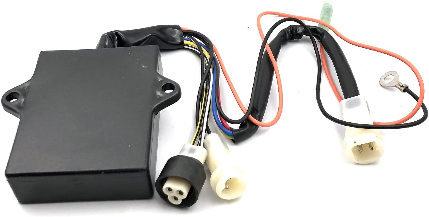 DEVMO Ignition CDI Box Replacement compatible with Yama-ha YFM 350 Big Bear 350 Moto 4 90-94, 3HN-85540-10-00