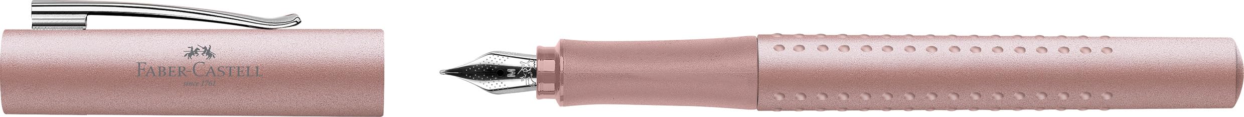 Faber-Castell Fountain pen Grip 2011 M pale rose, Multicolor - Image 2