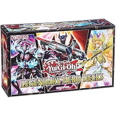 Yu-Gi-Oh! Legendary Hero Decks Trading Card Game Cover
