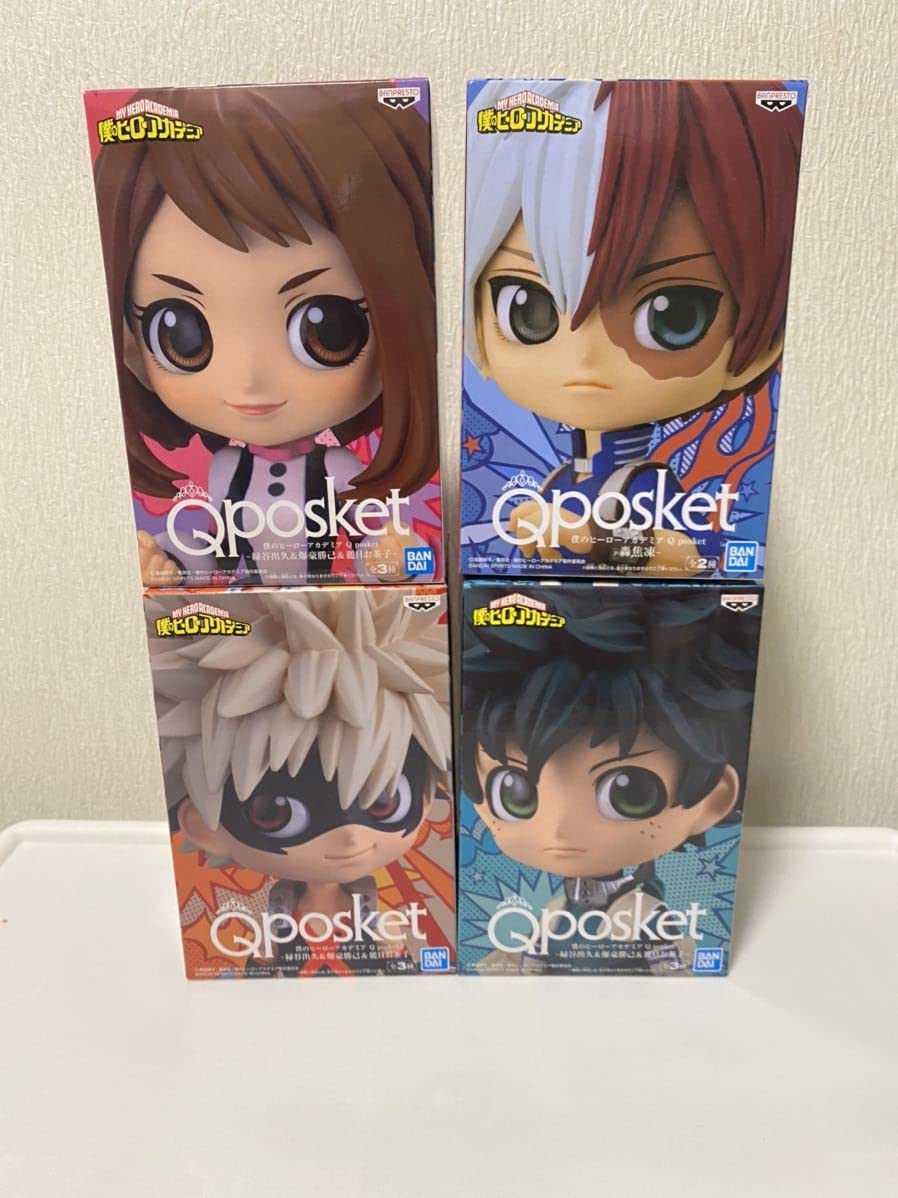 Amazon.co.jp: qposket Q posket 緑谷 出久 デク 爆豪 勝己 麗日 お茶 