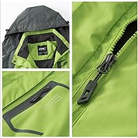 Vista 4 de Chaqueta de lluvia Diamond Candy para mujer, con diseño para senderismo, impermeable y ligera, con capucha