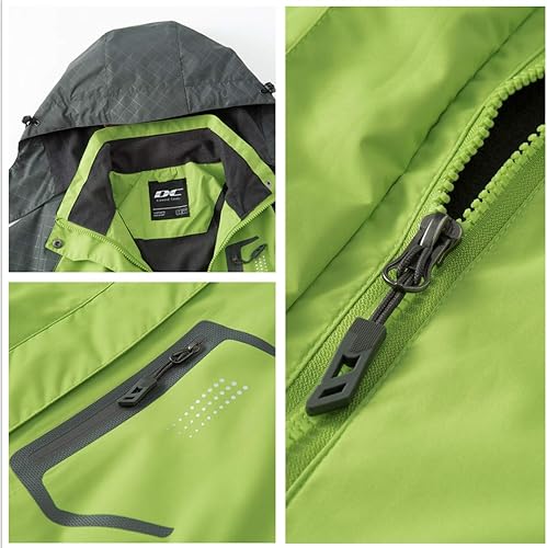 Miniatura 4 de Chaqueta de lluvia Diamond Candy para mujer, con diseño para senderismo, impermeable y ligera, con capucha