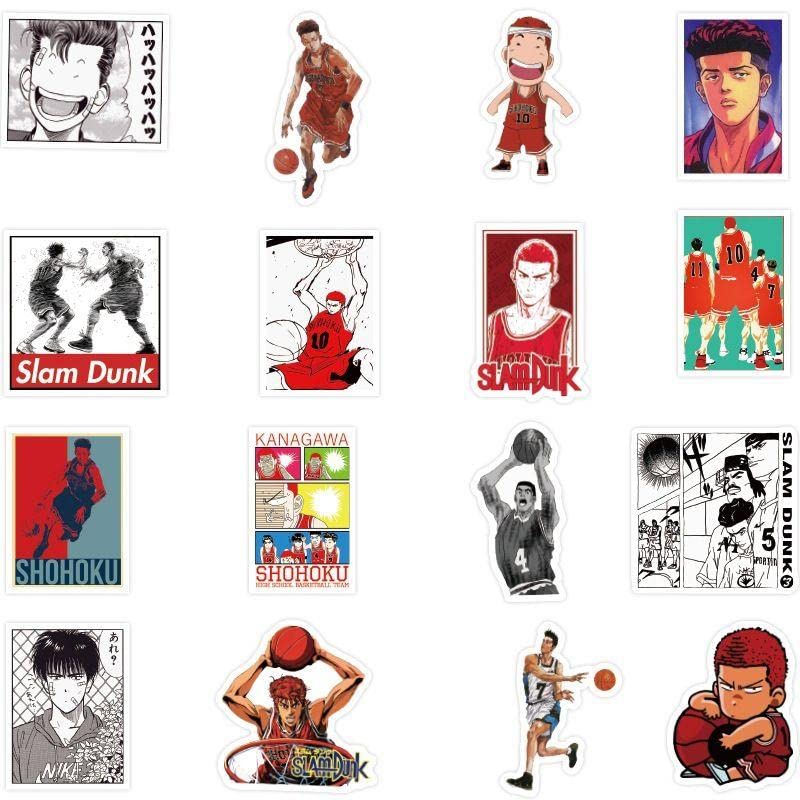 Amazon.co.jp: 50枚セット スラムダンク ステッカー A シール slam