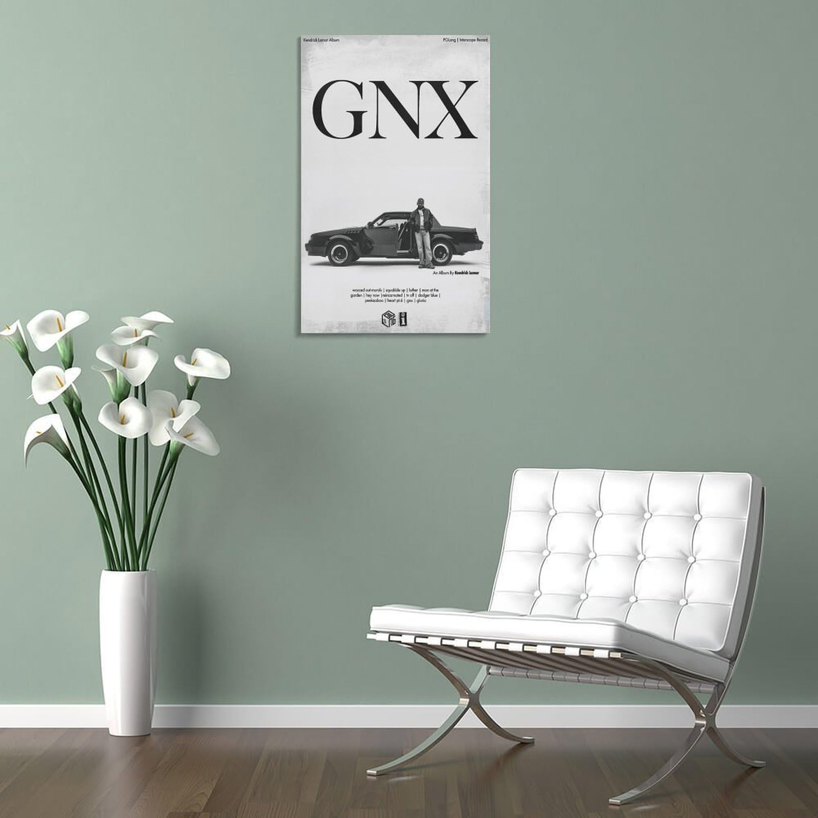 Amazon.com: Kendrick Lamar GNX 3 Posters & Prints on Canvas Wall